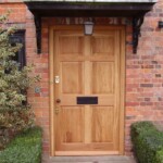 Timber front door 83