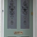 Timber front door 85