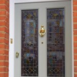 Timber front door 86