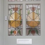 Timber front door 89