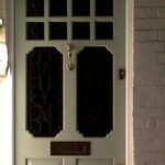 Timber front door 9