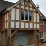 Timber front door 91