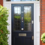 Timber front door 93