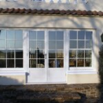 Timber French doors 108