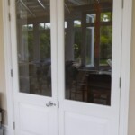 Timber French doors 92