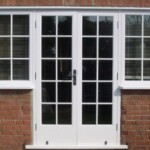 Timber French doors 93