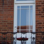 Timber balcony door 47