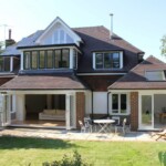 Timber folding sliding doors, bifold doors 5