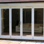 Timber folding sliding doors, bifold doors 8